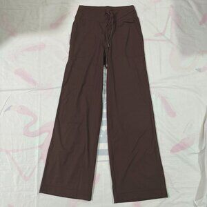 Lululemon Brown Wide-Leg Sweatpants